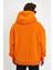 Turuncu Hoodie, Oversize Sweatshirt, Erkek Hoodie, Kanguru Cep Kapüşonlu 4