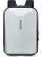 XD-6106 Beyaz S Erkek Laptop Sırt Çantası Plastik Sert Çanta Bilgisayar Çantası Erkek Iş Su Geçirmez Sırt Çantası USB Şarj Portu ve Şifre Kilidi ile (Yurt Dışından) 1