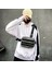 Gri Göğüs Çantası Düz Renk Göğüs Çantası Unisex Trend Taktik Paket Spor Koşu Çantası Naylon Erkek Kısa Seyahat Çantaları Kemer Paketi Erkek Yelek Sırt Çantası (Yurt Dışından) 3