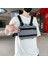 Beyaz Göğüs Çantası Hip Hop Erkek Yelek Sırt Çantası Unisex Taktik Paket Oxford Seyahat Spor Göğüs Çantası Bisiklet Sürme Çanta Erkekler Taktik Çanta (Yurt Dışından) 2