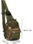 Python Çamur 600D Oxford Omuz Çantası Su Geçirmez Edc Molle Fanny Paketi Askeri Taktik Sırt Çantası Çok Cep Fermuarlı Göğüs Çantası Açık Havada (Yurt Dışından) 4