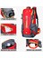 Turuncu 56-75L Büyük Kapasiteli Su Geçirmez Kamp Sırt Çantası Erkekler Kayak Yürüyüş Sırt Çantası Açık Bisiklet Taktik Sırt Çantası Ayrılabilir Trekking Çantaları (Yurt Dışından) 3