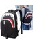 DJB2007 Nightlight Sırt Çantası Erkekler Baskı Köpekbalığı USB Şarj Dizüstü Omuz Çantası Kadın Öğrenci Schoolbag Genç Gece Aydınlık Sırt Çantası Erkek (Yurt Dışından) 4