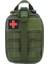 Ordu Yeşil 15CMX9CMX20CM Araç Acil Kurtarma Kiti Molle Kamuflaj Çok Fonksiyonlu Bacak Çantası Açık Depolama Taktik Tıbbi (Yurt Dışından) 1
