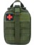 Ordu Yeşil 15CMX9CMX20CM Araç Acil Kurtarma Kiti Molle Kamuflaj Çok Fonksiyonlu Bacak Çantası Açık Depolama Taktik Tıbbi (Yurt Dışından) 2