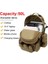 Stil 7 50L Taktik Sırt Çantası 4 In 1 Askeri Ordu Molle Sırt Çantası Spor Çantası Su Geçirmez Açık Yürüyüş Kamp Seyahat 3D Sırt Çantası Mochila (Yurt Dışından) 3