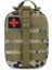 Kırmızı 15CMX9CMX20CM Araç Acil Kurtarma Kiti Molle Kamuflaj Çok Fonksiyonlu Bacak Çantası Açık Depolama Taktik Tıbbi (Yurt Dışından) 3