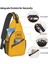 Stil 4 39X19X9 cm Taktik Atıcılık Spor Glock Sling Göğüs Çantası Erkekler Bisiklet Kamp Sırt Çantası Için Özelleştirilmiş Crossbody Omuz Sırt Çantası (Yurt Dışından) 5
