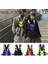 Siyah Çok Cepler Yansıtıcı Taktik Çanta Kemer Çantası Kılıfı Paketleri Erkek Kadın Sokak Şıklığı Yelek Göğüs Çanta Oxford Kumaş Hip Hop Crossbody (Yurt Dışından) 5