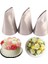 3 Adet Tarzı #124K#125K#126K Gül Böreği Nozulları Paslanmaz Çelik Nozul Seti Buzlanma G Ipuçları Setleri Cupcake Kek Dekorasyon Araçları Кондитерские (Yurt Dışından) 2