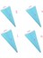 14 Adet Pembe Stil Silikon Yeniden Kullanılabilir Buzlanma G Torbası Pasta Torbası Kek Kremi Dıy Kek Dekorasyon Araçları Pasta Araçları Silikon Kek Araçları Bakeware (Yurt Dışından) 3