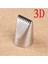 Büyük Boy 8 Diş #3d Buzlanma G Nozulu Yüksek Li Dikişsiz Buzlanma Tüpü Kek Dekorasyon Pasta Ucu Aracı Basketweave Nozulları (Yurt Dışından) 2