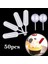 Kalp Tarzı Pasta Kek Süslemeleri Için Tek Kullanımlık Pipetler Taşınabilir Sıkma Damlalıklı 4ml Cupcake Dondurma Transfer Pastanesi (Yurt Dışından) 2