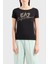 Logolu % 100 Pamuk Regular Fit T Shirt Kadın T Shirt 3DTT26 Tjfkz 0200 1