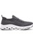 Zero Erkek Gri Bağcıklı Kalın Tabanlı Sneaker 24SFD69316F 1