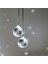 30MM Temizle Kristal Top Prizma Güneş Tutucu Gökkuşağı Kolye Yapımcısı, Asılı Kristal Prizma, Aydınlatma Boncuk Prizma Kolye (Yurt Dışından) 3