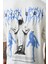 Baskılı Oversize T-Shirt - Beyaz 4