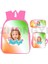 NASTYA168 3 Adet Set 12 Inç 3D Baskılı Rusya Nastya Gibi Sevimli Sırt Çantaları Kızlar Için Trendy Okul Çantaları Pembe Kitap Çantası Gençler Açık Spor Seyahat Sırt Çantası (Yurt Dışından) 1