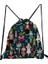 SK5241 Öğrenciler Için Pratik Açık Ayakkabı Çanta Sırt Çantaları Spor Salonu Seyahat Okul Çantası Taşınabilir Sırt Çantası Kadın Bale Sanat Kız Moda Baskı (Yurt Dışından) 1