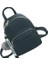 Siyah 18X9X24 cm Yeni Pu Deri Kadın Yumuşak Kadın Mini Sırt Çantası Okul Çantası Sevimli Öğrenci Açık Seyahat Sırt Çantası Mochila Mujer Kese Dos (Yurt Dışından) 1