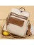 Siyah Kadın Şık Omuz Çantası Büyük Kapasiteli Crossbody Sırt Çantası Çok Cepler Pu Deri Bayanlar Çalışma Açık Çanta (Yurt Dışından) 3