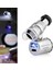 Mini Mikroskop 60X Cep Mini Mikroskop Büyüteç Kuyumcu Loupes Cam Lens LED Işık Para Algılama Lamba Test Cihazı Dropship (Yurt Dışından) 1