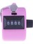 Pembe Tarzı Clicker 4 Haneli Sayı Sayaçları Plastik Kabuk El Parmak Ekranı Manuel Sayma Tally Clicker Zamanlayıcı Futbol Golf Sayacı (Yurt Dışından) 1