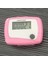 Pembe Tarzı Yürüyüş Adım Sayacı Pedometre Su Geçirmez Çok Fonksiyonlu Hareket Kalori Sayma LCD Ekran Fitness Ekipmanları Sayacı (Yurt Dışından) 1