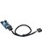 9pin USB Başlığı Erkek 1 Ila 2/4 Kadın Uzatma Kablosu Kart Masaüstü 9pin USB Hub USB 2.0 9 Pin Konnektör Adaptörü 30 cm 3 Adet (Yurt Dışından) 2