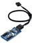 9pin USB Başlığı Erkek 1 Ila 2/4 Kadın Uzatma Kablosu Kart Masaüstü 9pin USB Hub USB 2.0 9 Pin Konnektör Adaptörü 30 cm 3 Adet (Yurt Dışından) 4