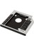 2x Sabit Sürücü Tepsisi 9,5 mm Evrensel Sata 2nd HDD Hd SSD Muhafaza Sabit Disk Kutusu Tepsisi (Ssd ve HDD Için) (Yurt Dışından) 2