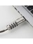 5x Güvenlik USB Şifre Hırsızlığa Karşı Kilit, Dizüstü Bilgisayarda, Tablette, Projektörde, Tv'de Hırsızlığa Karşı Koruma Işlevi Için Kullanılır (Yurt Dışından) 4
