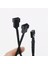 10X 1 Ila 2 Yollu Örgülü Kablo Y Splitter 3/4 Pin Pwm Erkek Konnektör Fan Bilgisayar Pc Fan Uzatma Adaptör Kablosu (Yurt Dışından) 3
