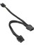 Adet Gpu Pcıe 8 Pin Dişi Çift 2x 8 Pin (6 + 2) Erkek Pcı Express Güç Adaptörü Örgülü Y-Splitter Uzatma Kablosu, 20 cm (Yurt Dışından) 3