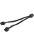 Adet Gpu Pcıe 8 Pin Dişi Çift 2x 8 Pin (6 + 2) Erkek Pcı Express Güç Adaptörü Örgülü Y-Splitter Uzatma Kablosu, 20 cm (Yurt Dışından) 4