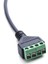 4 Adet 3.5mm Vidalı Terminal Adaptörü Hoparlör Kablosu 4 Çekirdekli Stereo Trrs Erkek Delik Av 4 Vidalı Terminal Balun Bağlantı Kablosu (Yurt Dışından) 3