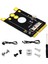 2x Yükseltme Sürümü Mini Pcıe (Mpcıe) Dönüştürücü Adaptör Kartı 12 + 6 Pin Wifi Kartı Broadcom BCM94360CD Için Mini Pcı-E'ye (Yurt Dışından) 2
