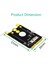 2x Yükseltme Sürümü Mini Pcıe (Mpcıe) Dönüştürücü Adaptör Kartı 12 + 6 Pin Wifi Kartı Broadcom BCM94360CD Için Mini Pcı-E'ye (Yurt Dışından) 4