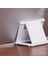 3x Tablet Standı Masaüstü Desteği Taşınabilir Çift Katlanır Stand, Tablet Standı Için Uygun Beyaz (Yurt Dışından) 2