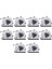10X Dizüstü Bilgisayar Cpu Soğutma Fanı Dizüstü 15-Ac 15-A 15-Af 250 G4 15-AC121TX 15-AC121DX 813946-001 DC28000GAF0FCC2 (Yurt Dışından) 1