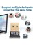 Pc Için 3x USB Bluetooth 5.0 Adaptörü WIN10/8.1/8/7/BLUETOOTH Dongle Alıcı/verici Kulaklığı Bağlama Desteği Için (Yurt Dışından) 3