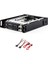2,5 Inç SSD HDD Muhafaza Tepsisi 2 Yuvalı Disk Sürücüsü Sata Disket Sürücü Muhafazası Sabit Disk Muhafazası Çıkarma Kutusu (Yurt Dışından) 4