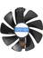 6 Adet 95MM CF1015H12D DC12V Ekran Kartı Soğutucu Soğutma Fanı Safir Nıtro RX480 8g Rx 470 4g Gddr5 RX570 Için Değiştirin (Yurt Dışından) 2