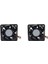 2x FFB0412SHN 4028 40MM 40X40X28MM Sunucu Fanı Büyük Güç Soğutma Fanı 12V 0.45A Mikro Şiddetli Hava Akış Fanı 4pin Konektörü (Yurt Dışından) 1