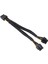 12 Adet Gpu Pcıe 8 Pin Dişi Çift 2x 8 Pin (6 + 2) Erkek Pcı Express Güç Adaptörü Örgülü Y-Splitter Uzatma Kablosu, 20 cm (Yurt Dışından) 2