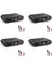 4x Bluetooth 5.2 Ses Alıcısı Nfc USB Flash Sürücü Rca 3.5mm Aux USB Stereo Müzik Kablosuz Mikrofonlu Adaptör (Yurt Dışından) 2
