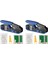 Ağ Kablosu Test Cihazı RJ45 Sıkma Aleti Kiti Cat5 CAT5E Cat6 Sıkma Aleti Kiti, 100 Adet RJ45 Cat6 Konnektör Fişi (Yurt Dışından) 1