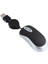 3x Mini USB Kablolu Fare Geri Çekilebilir Kablo Minik Küçük Fare 1600 Dpı Seyahat Fareleri Windows 98 2000 Xp Vista ve (Siyah) (Yurt Dışından) 3
