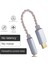 Hıfı Dac Kulaklık Amplifikatörü USB Typec - 3.5mm Kulaklık Ses Adaptörü 32BIT 384 Khz Dijital Dekoder Aux Dönüştürücü Gümüş (Yurt Dışından) 4