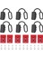 6 Takım 6-10 Ölçer Pil Hızlı Bağlantı 50A 12-36 V Pil Hızlı Bağlantı Kablo Demeti Fiş Kiti Pil Hızlı Fiş A (Yurt Dışından) 1